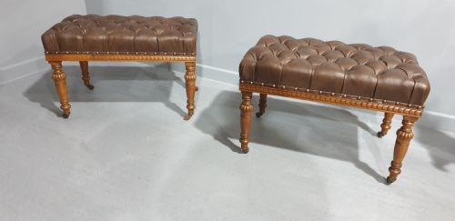 PAIR JAMES SHOOLBRED WINDOW SEATS - ADDITIONAL PHOTO 1
