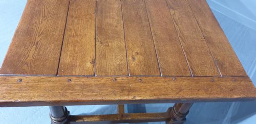 Large Oak Refrectory Kitchen Diningtable