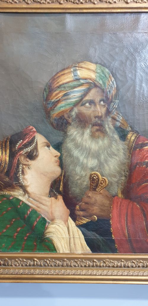 OIL ON CANVAS RA BARTLETT - ADDITIONAL PHOTO 4