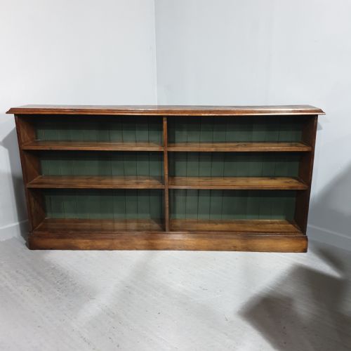 Very Good Low Oak Open Library Bookcase
