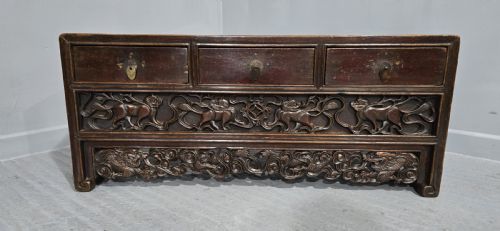 fig 1. Super Chinese Low Chest of Drawers