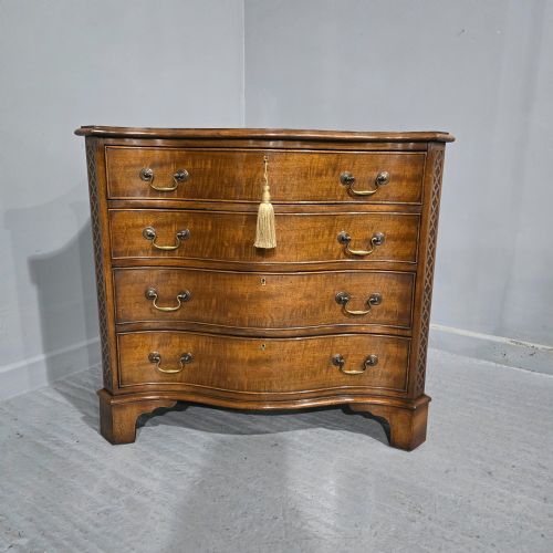 Small Serpentine Chest of Drawers