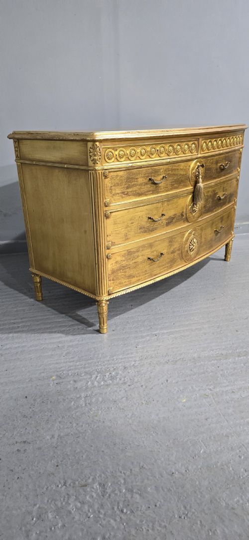 fig 1. Super French Gilded Chest of Drawers