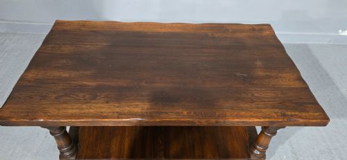 fig 1. Super Solid Oak Plank Coffee Table