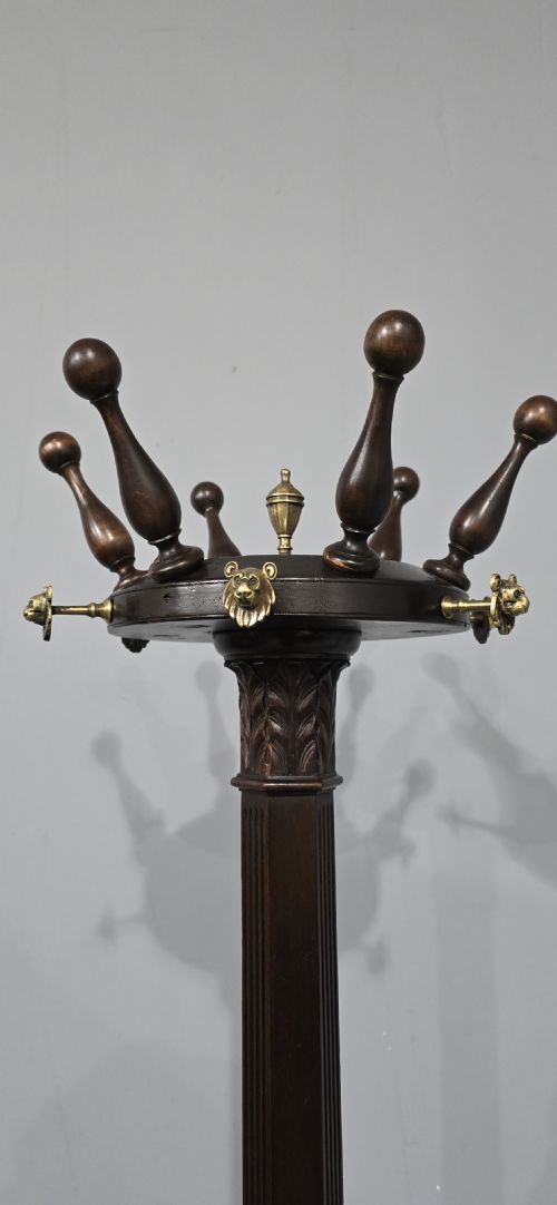 SUPER MAHOGANY COAT STAND - ADDITIONAL PHOTO 1