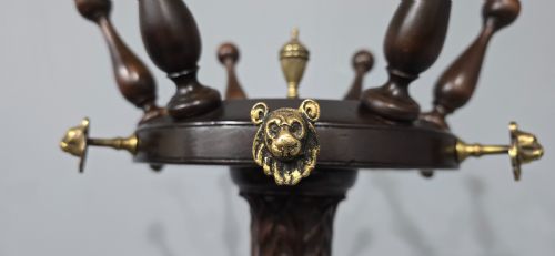 SUPER MAHOGANY COAT STAND - ADDITIONAL PHOTO 4