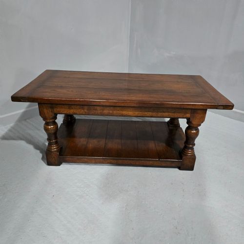 Oak Three Plank Coffee Table