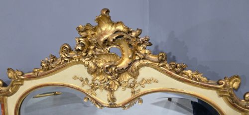 FABULOUS VICTORIAN GILT OVERMANTLE MIRROR - ADDITIONAL PHOTO 2