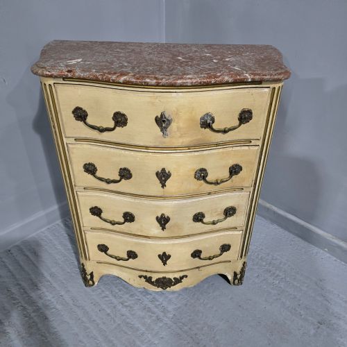 fig 1. French Painted Chest of Drawers