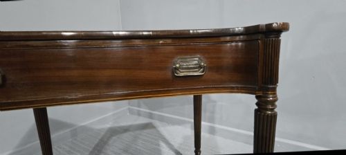 SUPER GEORGIAN MAHOGANY SIDE TABLE - ADDITIONAL PHOTO 9