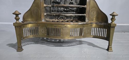 fig 1. Superb Antique Fire Grate