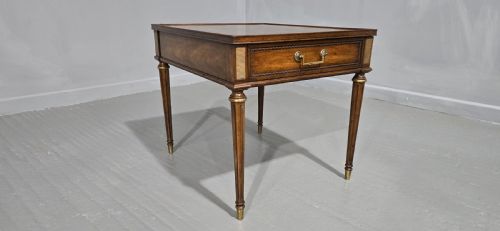 fig 1. Good Mahogany and Parcel Gilt Side End Table
