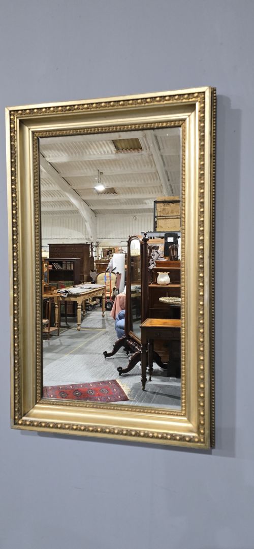 WONDERFUL PAIR ENGLISH VICTORIAN GILT MIRRORS - ADDITIONAL PHOTO 2