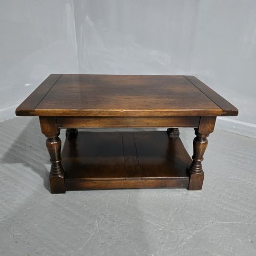 Solid Oak Plank Coffee Table