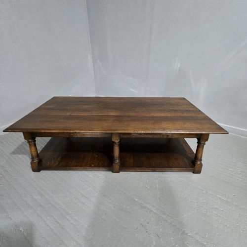 Huge Oak Plank Coffee Table