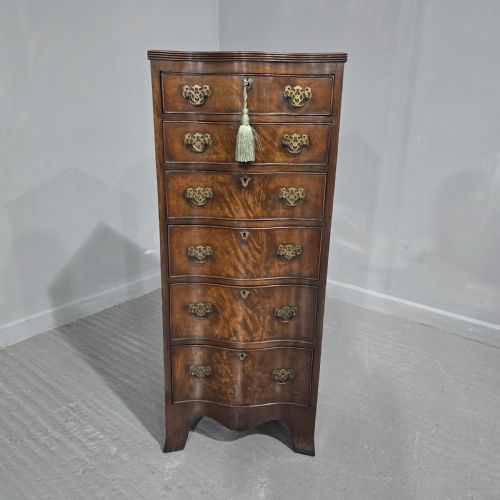 fig 1. Super Tall Mahogany Chest of Drawers