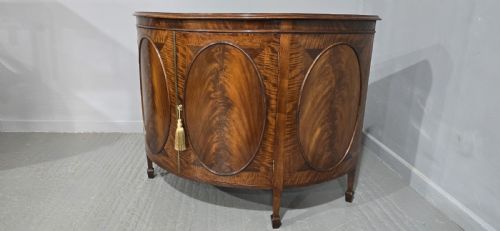 fig 1. Edwardian Demi Lune Sideboard