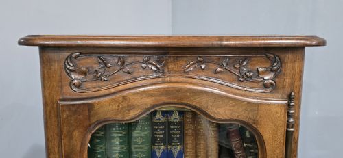 FRENCH WALNUT BOOKCASE - ADDITIONAL PHOTO 1