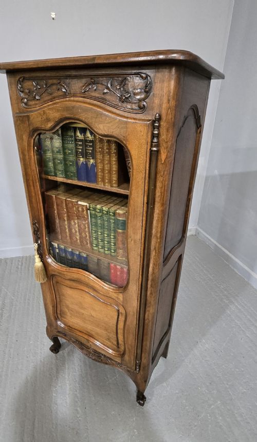 FRENCH WALNUT BOOKCASE - ADDITIONAL PHOTO 3