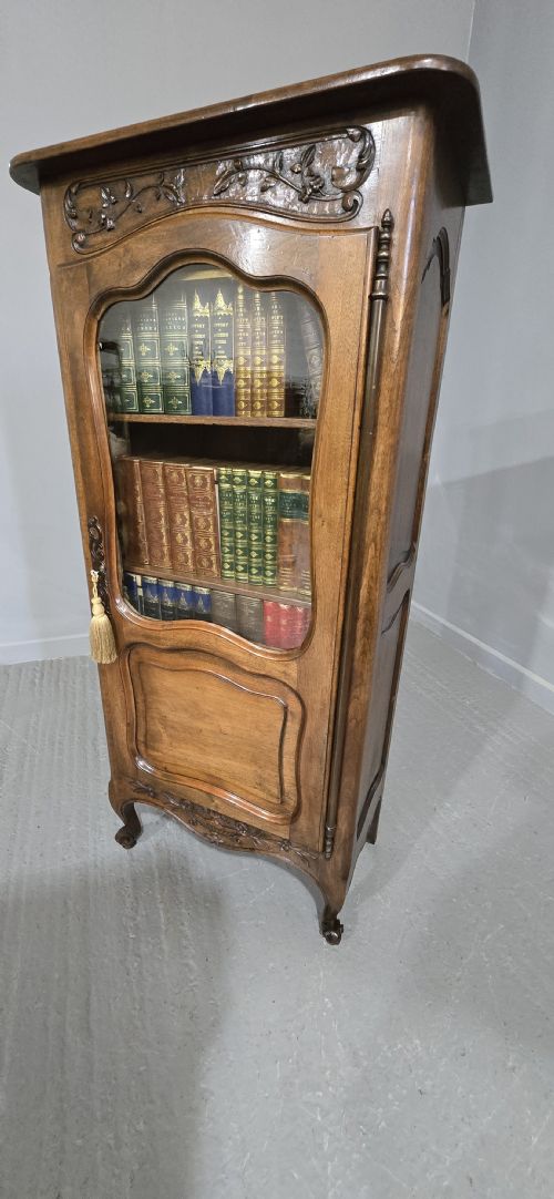 FRENCH WALNUT BOOKCASE - ADDITIONAL PHOTO 4