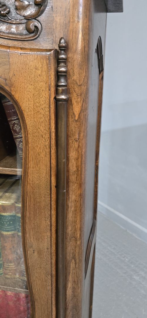 FRENCH WALNUT BOOKCASE - ADDITIONAL PHOTO 5
