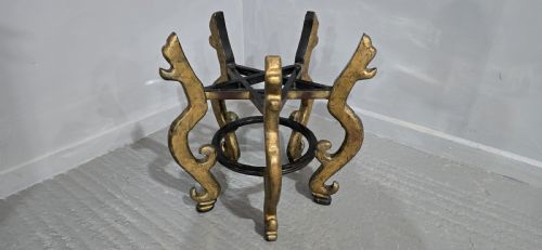 HUGE ORIENTAL JARDINERE ON STAND - ADDITIONAL PHOTO 8