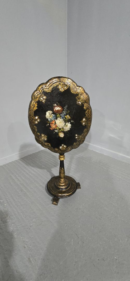 VICTORIAN PAPIER MACHE TABLE - ADDITIONAL PHOTO 5