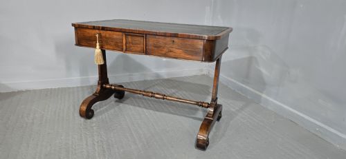 SUPERB REGENCY WRITING SOFA TABLE - ADDITIONAL PHOTO 2