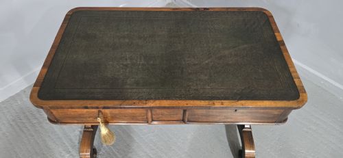 SUPERB REGENCY WRITING SOFA TABLE - ADDITIONAL PHOTO 7