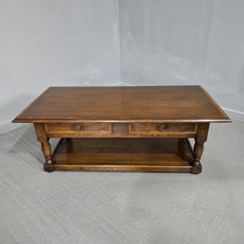 Oak Plank Coffee Table