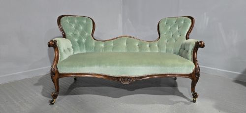 fig 1. Victorian Mahogany Sofa