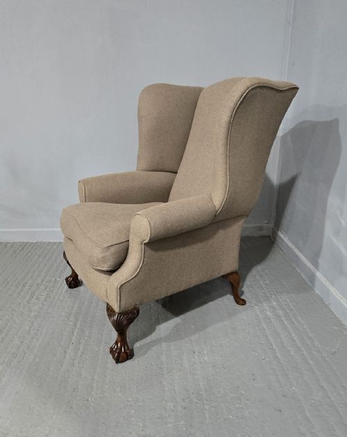 fig 1. Georgian Style Wing Armchair