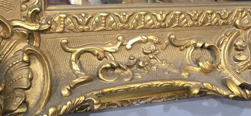 OUTSTANDING PAIR GILT MIRRORS - ADDITIONAL PHOTO 5