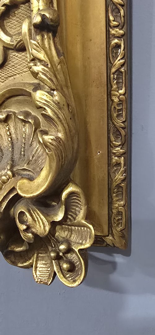 OUTSTANDING PAIR GILT MIRRORS - ADDITIONAL PHOTO 7