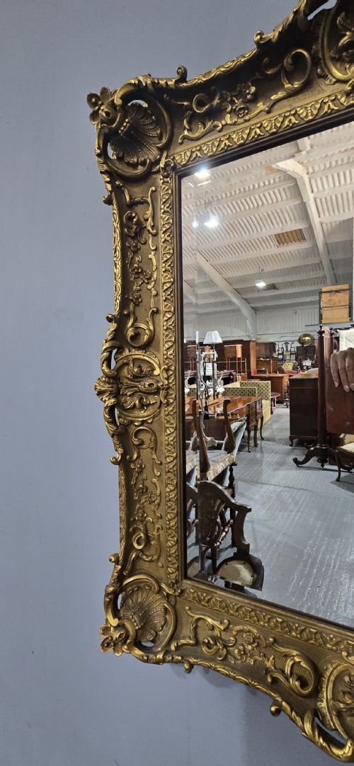 OUTSTANDING PAIR GILT MIRRORS - ADDITIONAL PHOTO 12