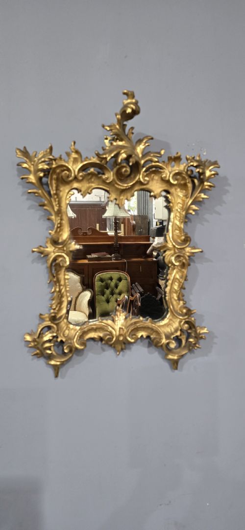 fig 1. Water Gilded Venetian Mirror