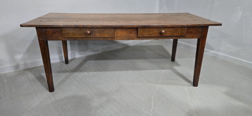 Super French Oak Kitchen Refrectory Dining Table