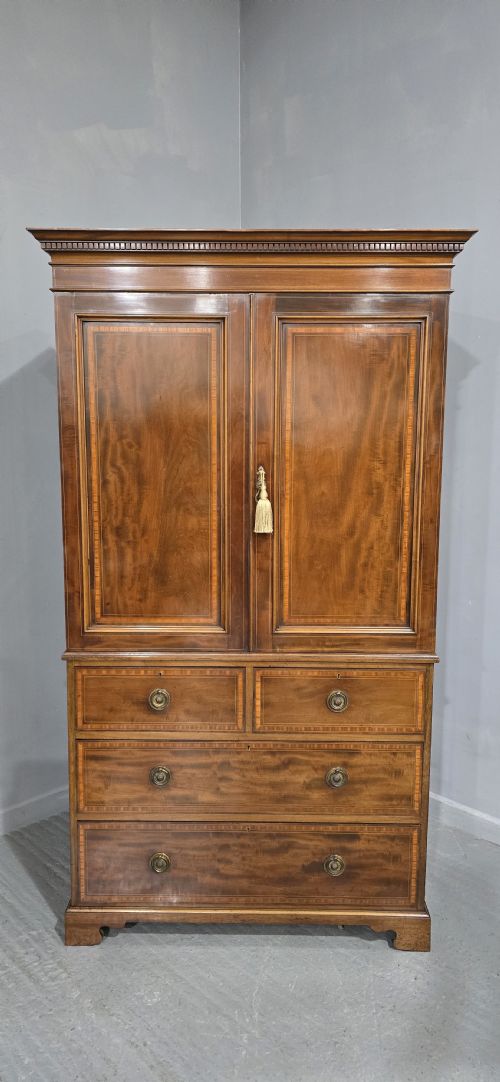 fig 1. Excellent Inlaid linen Press
