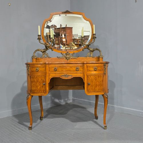 fig 1. Outstanding French Satinwood Dressing Table