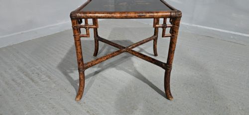 fig 1. Bamboo Laquered Occasional Table