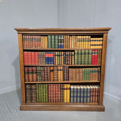 Victorian Open Adjutable Library Bookcase
