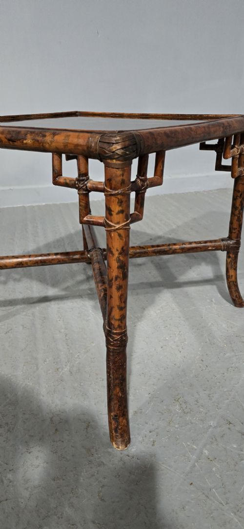 fig 1. Laquered Bamboo Occasional Table