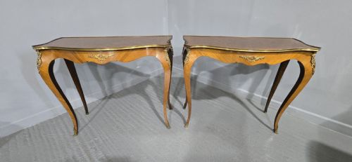 fig 1. A Good Pair French Console Hall Tables