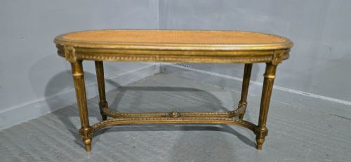 FRENCH GILT DUET STOOL - ADDITIONAL PHOTO 2