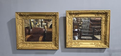 SUPERB PAIR EARLY VICTORIAN GILT WALL MIRRORS - ADDITIONAL PHOTO 1