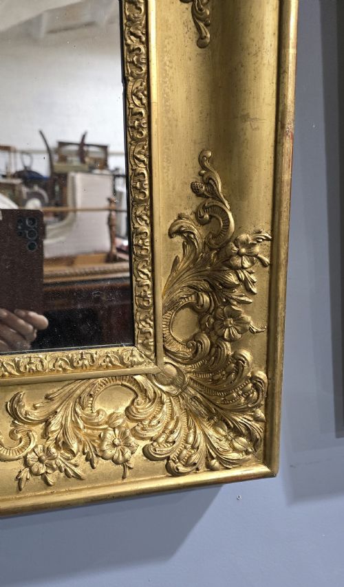 SUPERB PAIR EARLY VICTORIAN GILT WALL MIRRORS - ADDITIONAL PHOTO 2