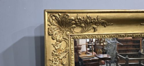 SUPERB PAIR EARLY VICTORIAN GILT WALL MIRRORS - ADDITIONAL PHOTO 5