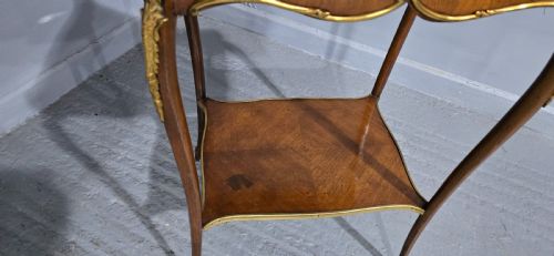 fig 1. French Inlaid Occasional Lamp Table