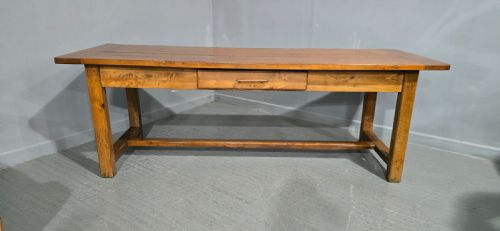 SUPER FRENCH FARMHOUSE REFRECTORY KITCHEN DINING TABLE - ADDITIONAL PHOTO 1