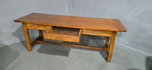 SUPER FRENCH FARMHOUSE REFRECTORY KITCHEN DINING TABLE - ADDITIONAL PHOTO 5